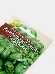 Семена базилика "Крупнолистный, сладкий"