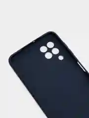 Синий чехол силиконовый матовый для Samsung A22