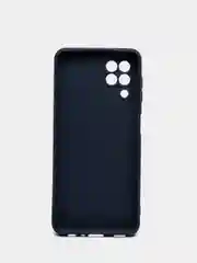 Синий чехол силиконовый матовый для Samsung A22