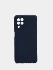 Синий чехол силиконовый матовый для Samsung A22