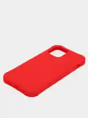 Красный чехол силиконовый Slim для iPhone 12 / iPhone 12 Pro / айфон 12