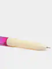 Лимонный ручка гелевая с зыбучим песком