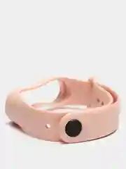 Бежевый силиконовый ремешок Xiaomi Mi Band 3, Mi Band 4 (Сяоми Ми Бэнд 3, Ми Бэнд 4)