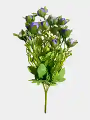 Искусственные цветы. Камелия (букет). Высота 33 см