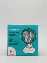 Вентилятор настольный Centek CT-5003 White, на клипсе, 20 Вт