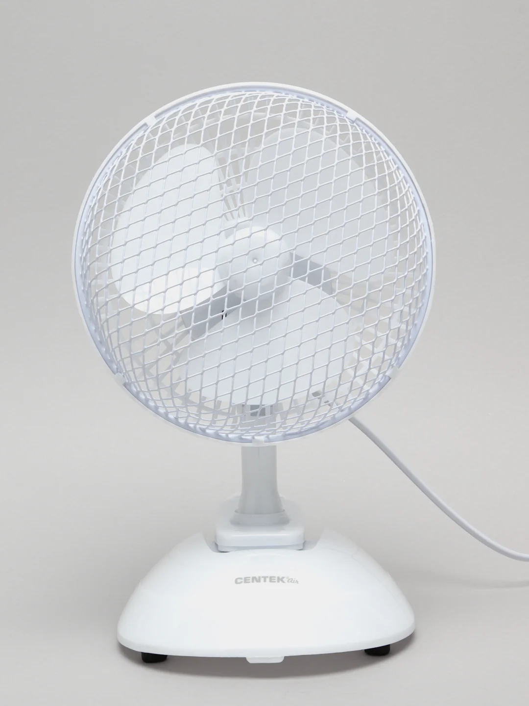 Вентилятор настольный Centek CT-5003 White, на клипсе, 20 Вт