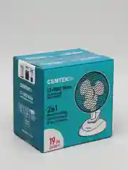 Вентилятор настольный Centek CT-5003 White, на клипсе, 20 Вт