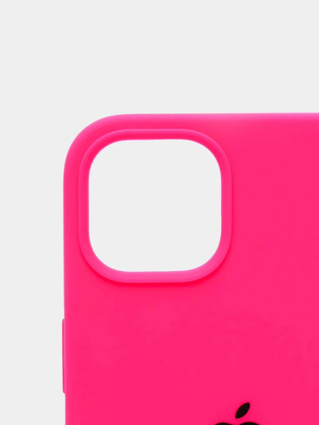 Фуксия чехол Silicone Case для iPhone 13 с закрытым низом