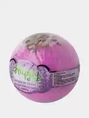 Бомбочка для ванны с травами роза кофе лаванда Happy 120г Подарок на новый год