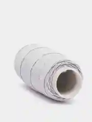 Белый нить-резинка спандекс для бус и браслетов, 0,5мм, 25 метров