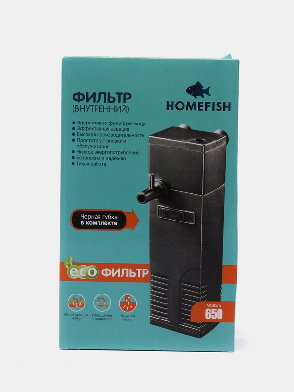Фильтр Homefish 650, внутренний, для аквариума до 70 л