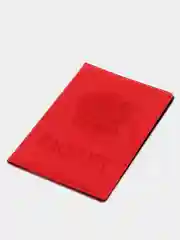 Красный обложка на паспорт