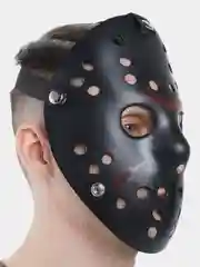 Черный маска Jason Джейсон Вурхиз убийца маньяк из фильма пятница 13/на хэллоуин/джейсона