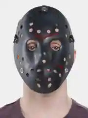 Черный маска Jason Джейсон Вурхиз убийца маньяк из фильма пятница 13/на хэллоуин/джейсона