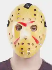 Желтый маска Jason Джейсон Вурхиз убийца маньяк из фильма пятница 13/на хэллоуин/джейсона