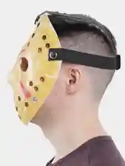 Желтый маска Jason Джейсон Вурхиз убийца маньяк из фильма пятница 13/на хэллоуин/джейсона