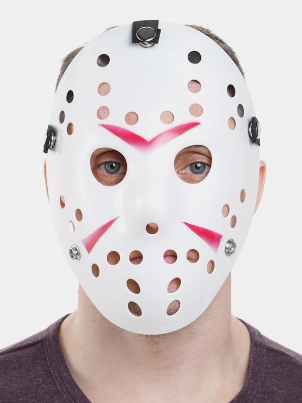 Маска Jason Джейсон Вурхиз убийца маньяк из фильма пятница 13/на хэллоуин/джейсона