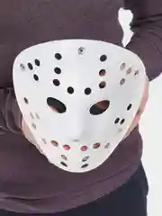 Белый маска Jason Джейсон Вурхиз убийца маньяк из фильма пятница 13/на хэллоуин/джейсона