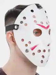 Белый маска Jason Джейсон Вурхиз убийца маньяк из фильма пятница 13/на хэллоуин/джейсона
