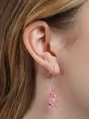 Конфетный серьги "мармеладные мишки"