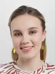 Желтый серьги "мармеладные мишки"