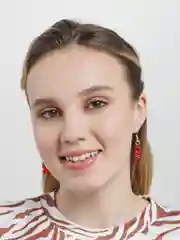 Алый серьги "мармеладные мишки"