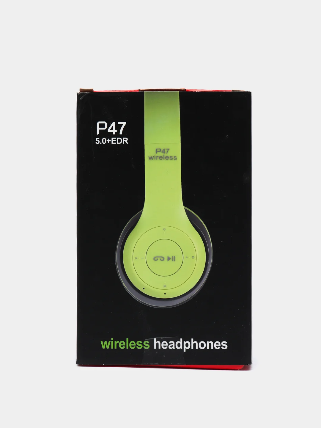 Лайм беспроводные наушники P47 Wireless Bluetooth & AUX