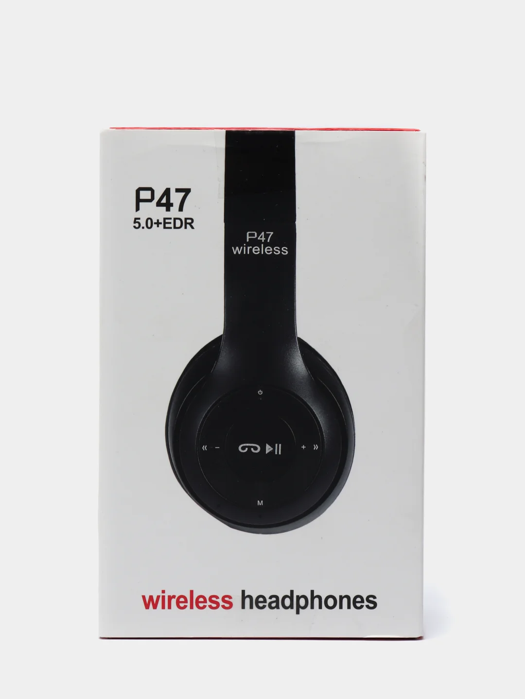 Черный беспроводные наушники P47 Wireless Bluetooth & AUX