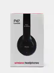 Черный беспроводные наушники P47 Wireless Bluetooth & AUX