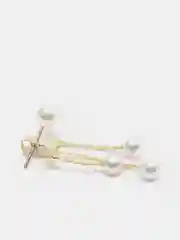 Серьги с искуственным жемчугом