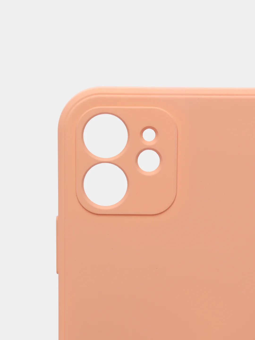 Бежевый чехол iPhone 11 13 12 Pro Mini силиконовый ( Айфон Про Мини )
