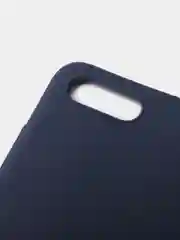 Голубой чехол Huawei Honor 10, Хуавей Хонор 10 силиконовый, цветной, матовый