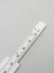 Штангенциркуль с глубиномером карманный, длина 80 мм, пластиковый