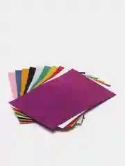 Фоамиран глиттерный для творчества, 20*30 см, 10 штук