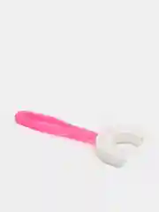 Кораллово-розовый детская зубная щетка
