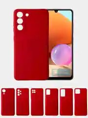Красный чехол Samsung A13 A33 A12 A03S A03 Core A22 A22S A32 A52, A72, S20FE, S21FE, A51, M12, M32