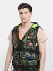 Спасательный жилет Comfort "Hunter" 2-х сторонний с подгонкой размера от 80 до 120 кг