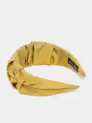 Золотой ободок мягкий для волос
