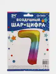 Красный воздушные шары-цифры, 86 см