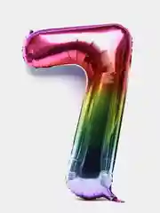 Красный воздушные шары-цифры, 86 см