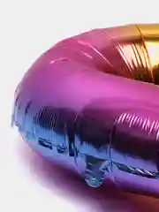 Индиго воздушные шары-цифры, 86 см