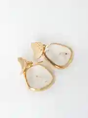 Желтый серьги женские золотые