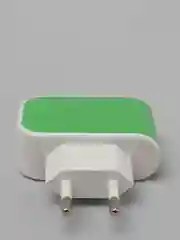 Зарядка USB, SmartBuy Color Charge, 2А, зелёная