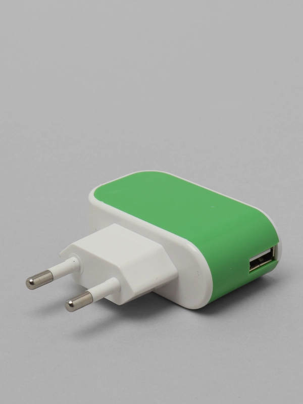 Зарядка USB, SmartBuy Color Charge, 2А, зелёная
