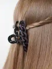 Фиолетовый краб для волос,