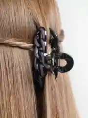 Фиолетовый краб для волос,