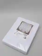 Штора 325х205 см, белый, 100% п/э, шторная лента