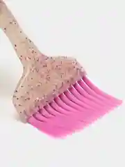 Фуксия кисть для окрашивания Gera Professional "Гармония" с фиолетовыми блестками