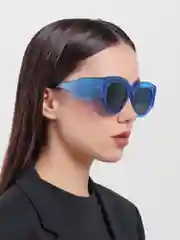 Голубой солнцезащитные женские очки