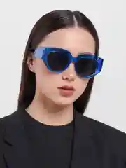 Голубой солнцезащитные женские очки